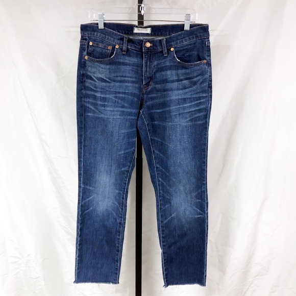 MADEWELL Slim Boyfriend Raw Hem Edition Jeans - Picture 2 of 8